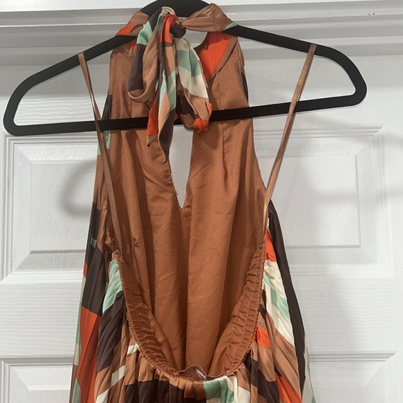 Hutch Colorful Halter Dress - Picture 11 of 13